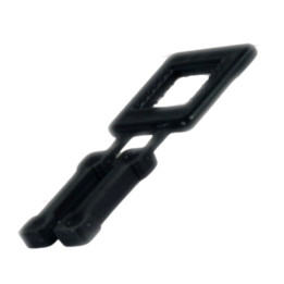 Plastic Buckles 16S Black for manual strapping